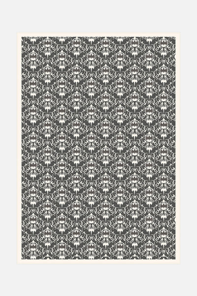 Batman™ Damast Basalt Teppich - Teppana
