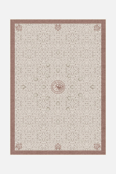 Haus Targaryen™ Rostrot Teppich - Teppana