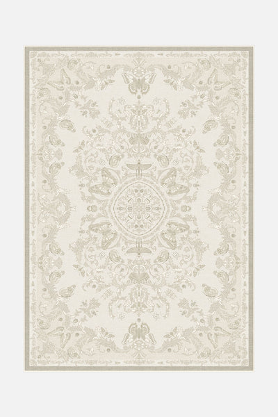 Nymphalis Beige Teppich - Teppana