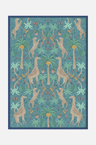 Savanna Blau Teppich - Teppana