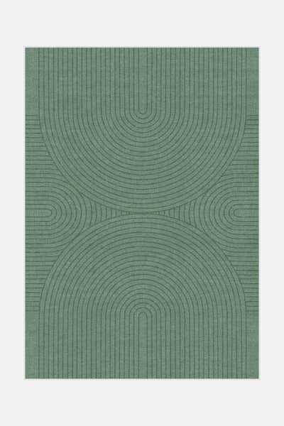 Zen Grün Teppich - Teppana