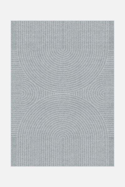 Zen Grau Teppich - Teppana