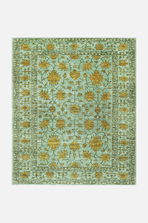 Floral Citrin Teppich - Teppana
