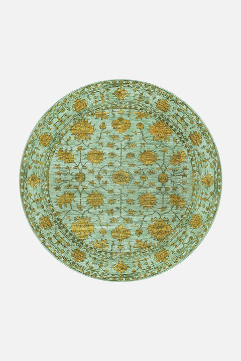 Floral Citrin Teppich - Teppana