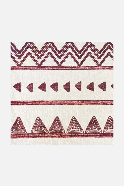 Ikat Maroon Teppich - Teppana