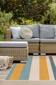 Outdoor Melina Bunt Teppich - Teppana