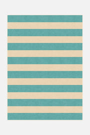 Outdoor Marine Streifen Teppich - Teppana