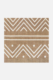Outdoor Aztek Haselnuss Teppich - Teppana