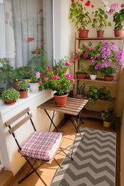 Outdoor Zack Mokka Teppich - Teppana