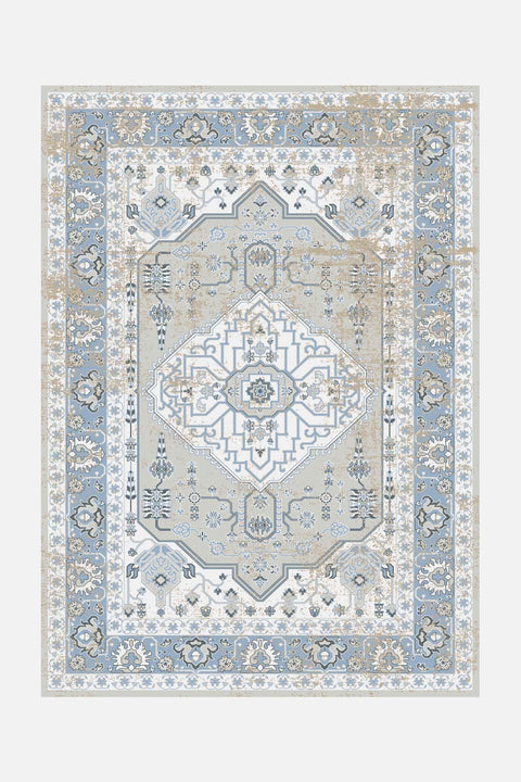 Yalda Taubengrau Teppich - Teppana