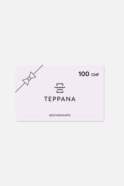 Teppana Geschenkgutschein im Wert von 100 CHF